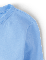 Camiseta básica con capas de uniforme para niñas