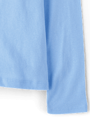 Camiseta básica con capas de uniforme para niñas