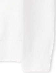 Cárdigan de uniforme con cuello en V para niñas