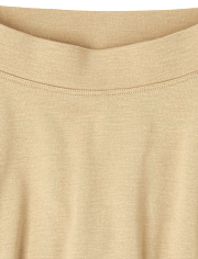 Falda pantalón de felpa francesa activa de uniforme para niñas, paquete de 2