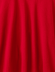 Girls Uniform Ruffle Soft Pique Polo Dress