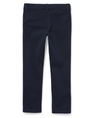 Girls Uniform Stain And Wrinkle Resistant Skinny Perfect Pants