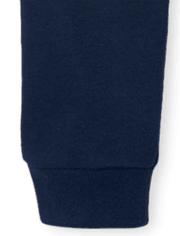 Paquete de 2 pantalones jogger de vellón activo uniforme para niñas