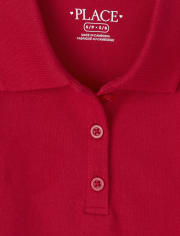 Girls Uniform Pique Polo 2-Pack