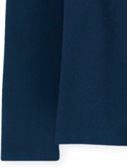 Girls Uniform Ruffle Soft Stretch Pique Polo 2-Pack