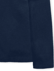 Girls Uniform Ruffle Soft Stretch Pique Polo 2-Pack