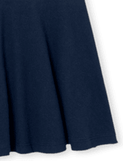 Girls Uniform Soft Pique  Polo Dress 2-Pack