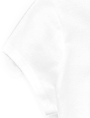 Polo de piqué de uniforme para niña, paquete de 2