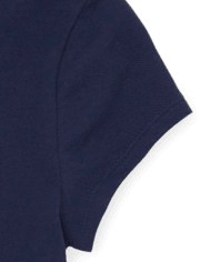 Lot de 2 polos uniformes en piqué pour fille