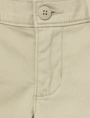 Girls Uniform Skinny Chino Pants 2-Pack