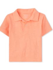 Polo de punto para bebés y niños pequeños