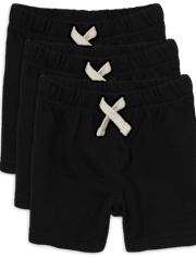 Baby And Toddler French Terry Shorts 3-Pack