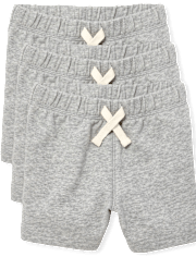 Baby And Toddler French Terry Shorts 3-Pack