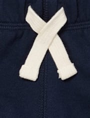 Paquete de 3 pantalones cortos sin cordones para bebés y niños pequeños