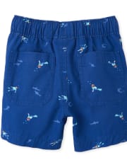 Baby And Toddler Boys Scuba Diver Pull On Jogger Shorts