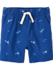 Baby And Toddler Boys Scuba Diver Pull On Jogger Shorts
