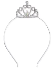 Diadema metal corona de diamantes de imitación niñas | The Children's - SILVER