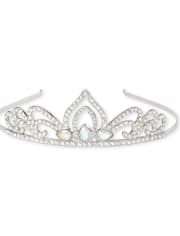 Girls Jeweled Tiara Metal Headband