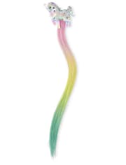 Girls Rainbow Flip Sequin Unicorn 12-Piece Hair And Jewelry Set