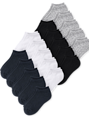 Pack de 20 calcetines tobilleros unisex para niños