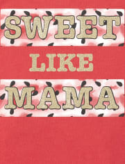 Top con lazo en la parte delantera y purpurina para bebés y niñas pequeñas