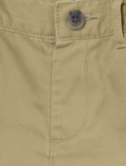 Baby And Toddler Boys Uniform Chino Shorts 2-Pack