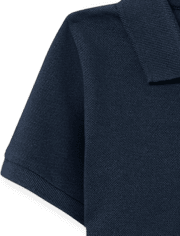 Polo de piqué de uniforme para bebés y niños pequeños, paquete de 2