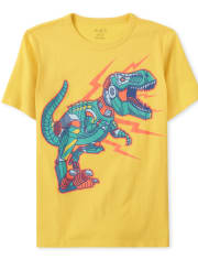 Camiseta con gráfico Dino Robot para niños