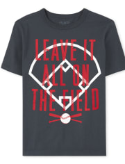 Boys Baseball Graphic Tee