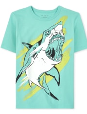 Boys Shark Graphic Tee