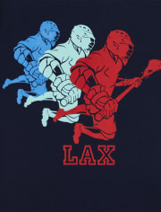 Boys Lacrosse Graphic Tee