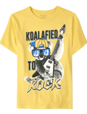 Camiseta con gráfico Koala Rock para niños