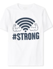 Boys Wifi Graphic Tee