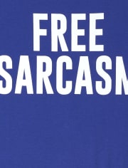 Boys Free Sarcasm Graphic Tee