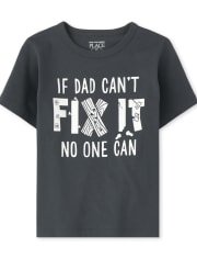 Baby And Toddler Boys Dad Fix It Graphic Tee