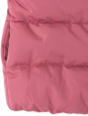 Toddler Girls Long Sleeve Puffer Jacket | The Children's Place - SHORTCAKE