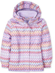 Girls Print 3 In 1 Jacket