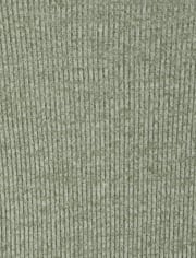 Girls Tie Front Lightweight Sweater Top