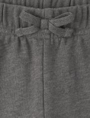 Pantalones deportivos de rizo francés a rayas Active para niñas