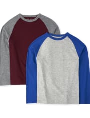 Boys Raglan Top 2-Pack