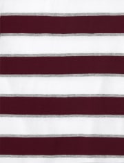 Boys Striped Jersey Polo