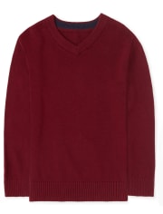 baby boy v neck sweater