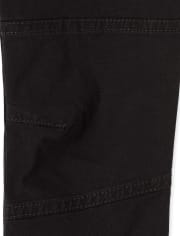 Boys Skinny Stretch Jogger Pants