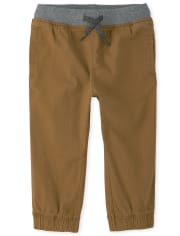 Baby And Toddler Boys Stretch Jogger Pants