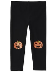 girls halloween leggings