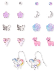 Girls Magical Earrings 9-Pack