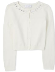 Girls Embellished Cardigan