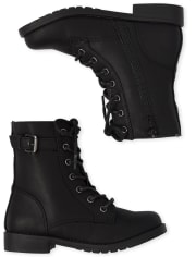 girls lace up boots