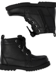 Toddler Boys Lace Up Boots