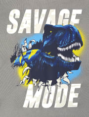 Pijama de algodón ajustado para niños Savage